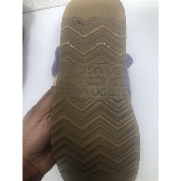 UGG Women's Sweater Knit Knee High Fold Over w/ Buttons Size 8 - Picture 5 of 8